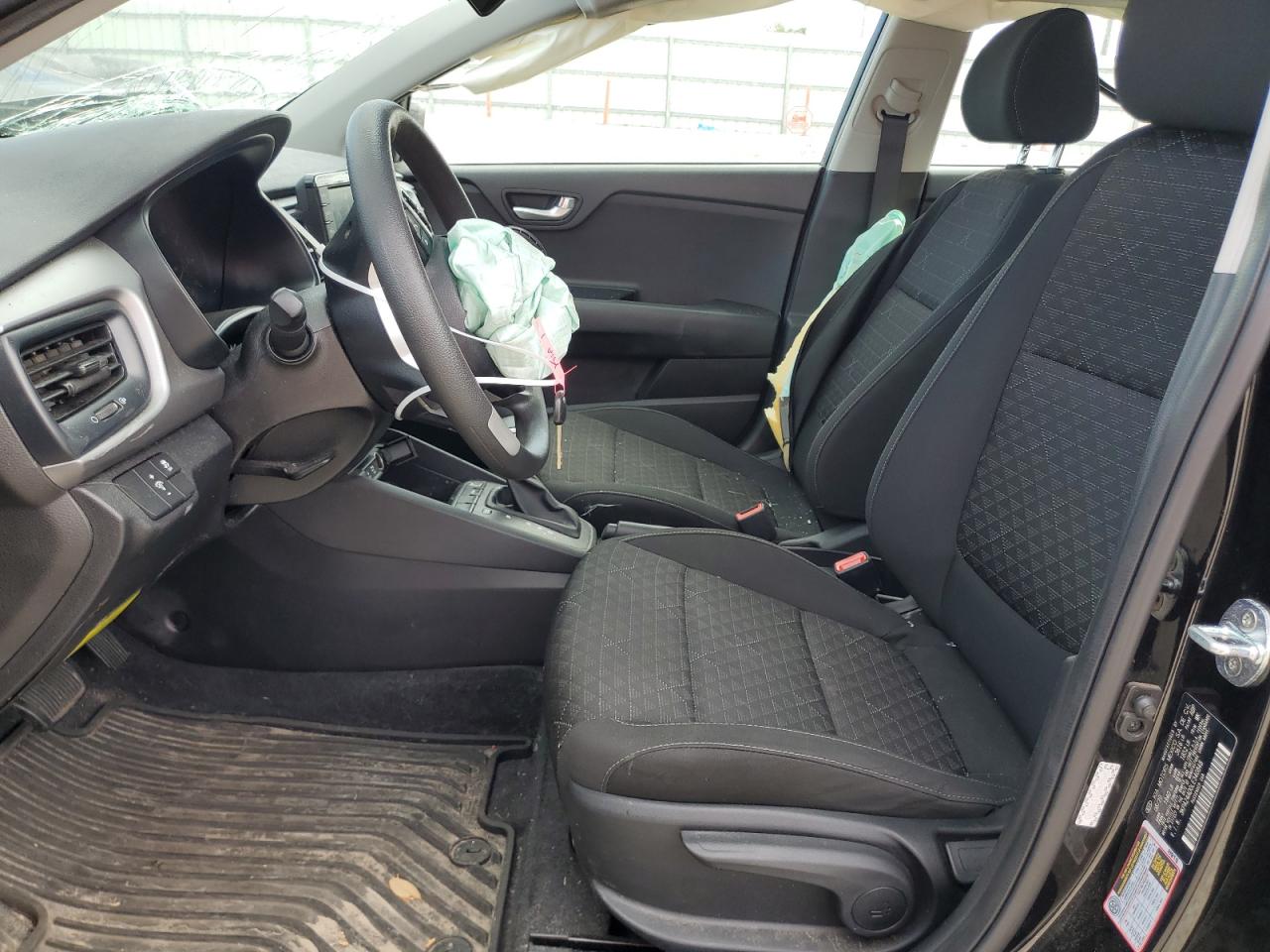 2020 KIA Rio VIN 3KPA24AD0LE340848 Copart auction photo, front end damage thumbnail 7