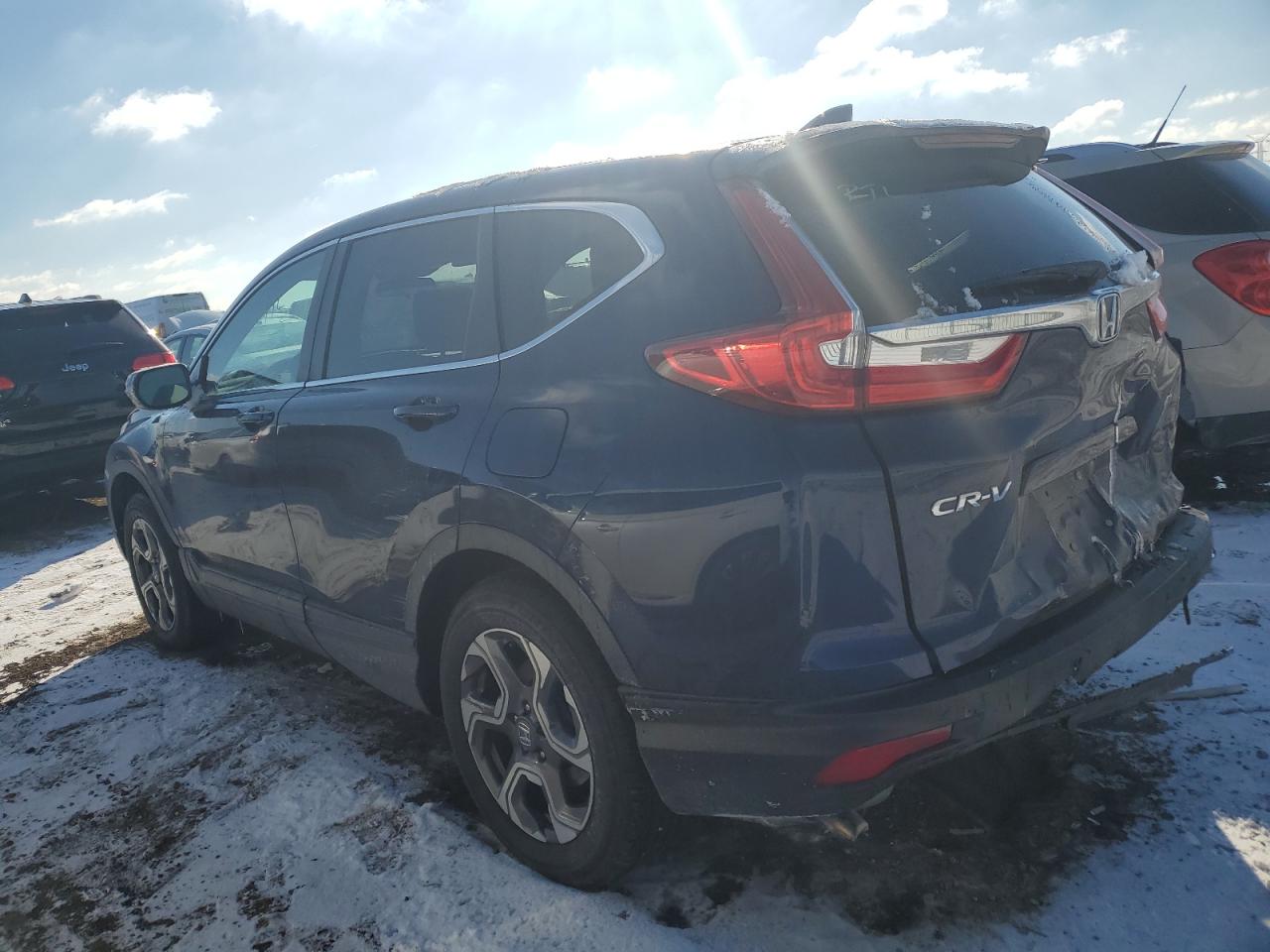 2018 Honda CR-V VIN 7FARW2H50JE089576 Copart auction photo, rear end damage thumbnail 2