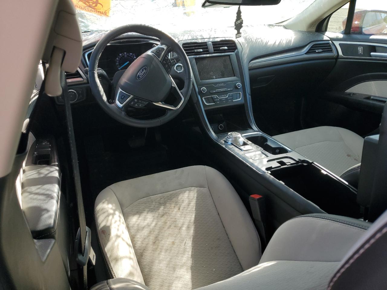 2019 Ford Fusion VIN 3FA6P0HD2KR161262 Copart auction photo, front end damage thumbnail 8