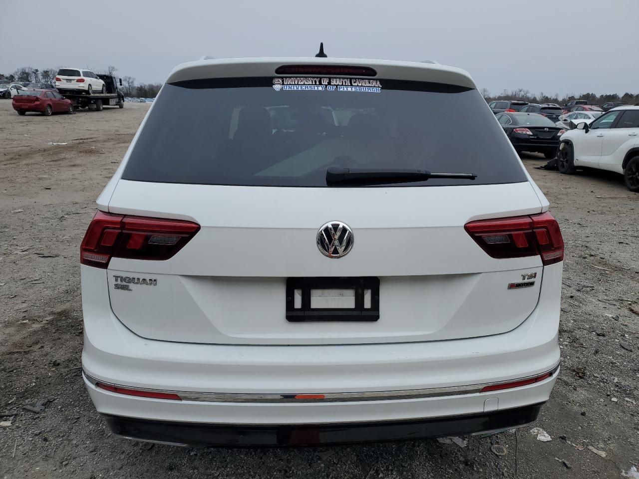 2018 Volkswagen Tiguan VIN 3VV4B7AX0JM168253 Copart auction photo, front end damage thumbnail 6