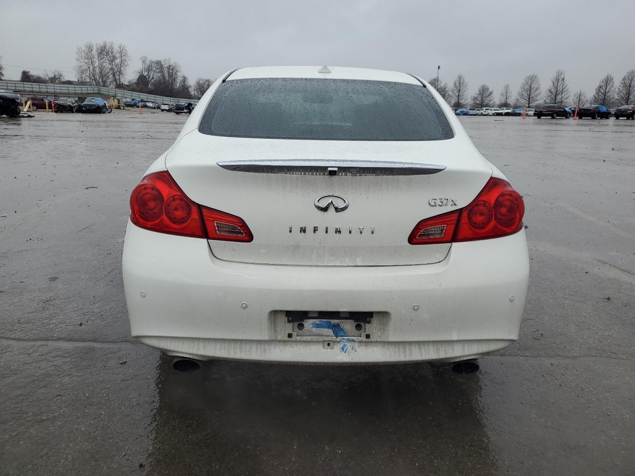 2012 Infiniti G VIN JN1CV6AR5CM677124 Copart auction photo, front end damage thumbnail 6