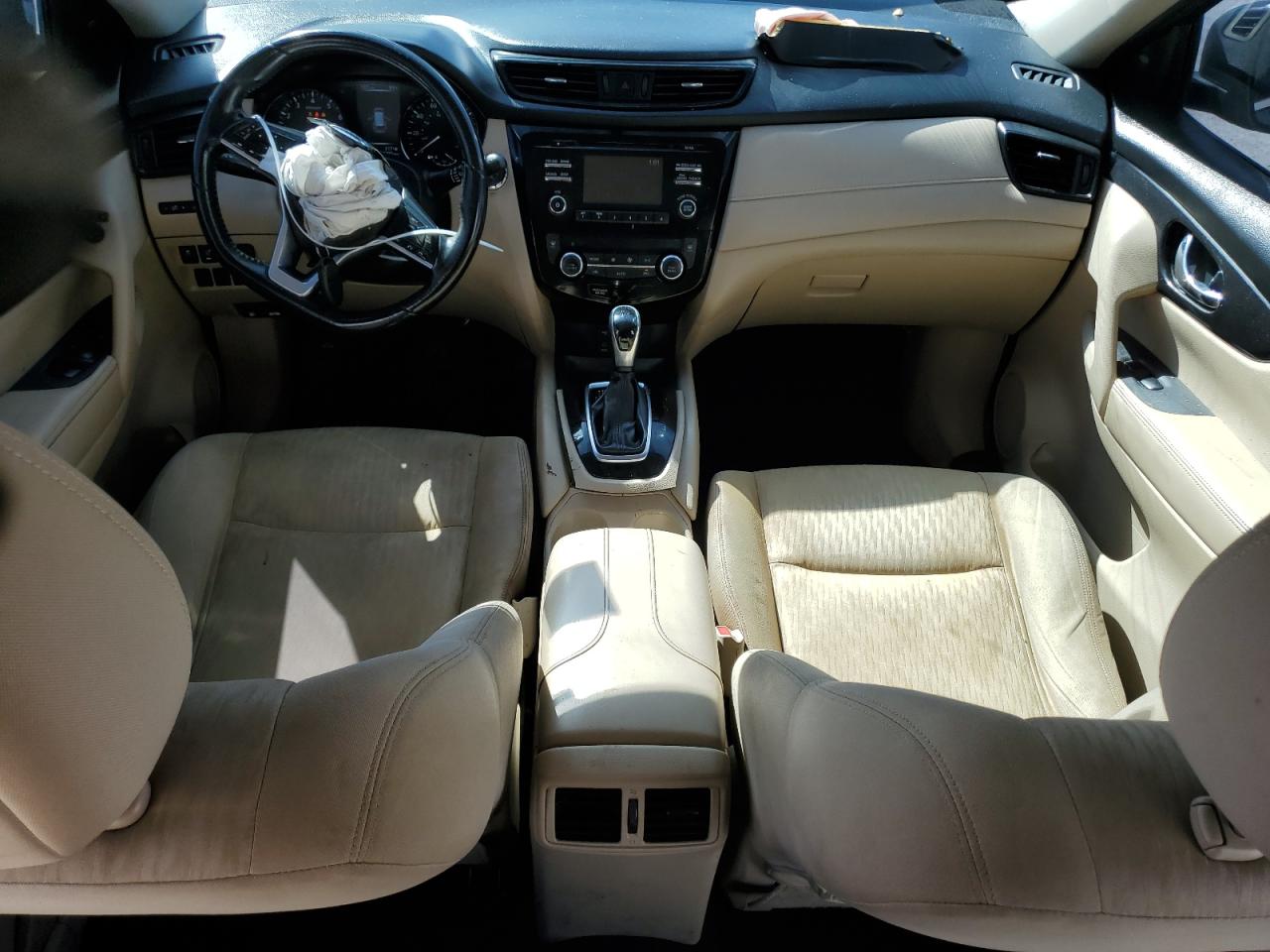 2017 Nissan Rogue VIN JN8AT2MT4HW135362 Copart auction photo, front end damage thumbnail 8