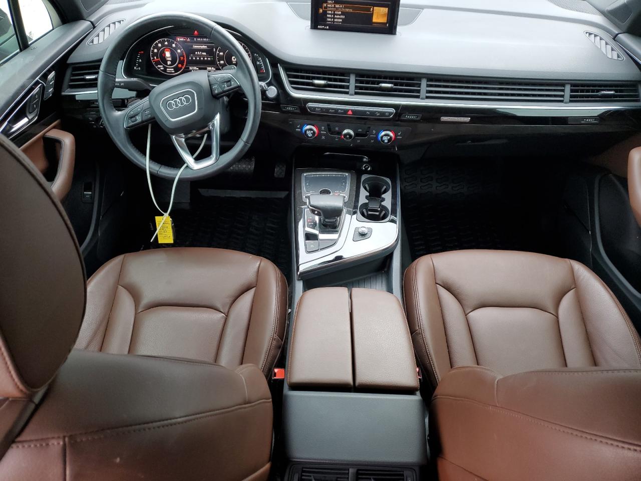 2018 Audi Q7 VIN WA1LAAF71JD005667 Copart auction photo, front end damage thumbnail 8