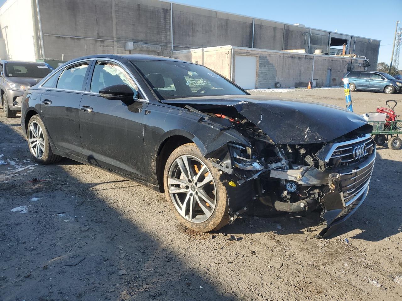 2023 Audi A6 VIN WAUD3BF25PN018565 Copart auction photo, front end / minor dent/scratches damage thumbnail 4