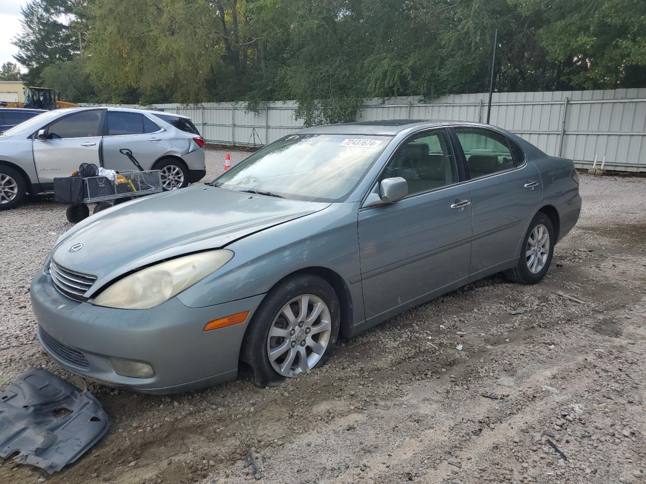 2004 Lexus ES VIN JTHBA30G945041917