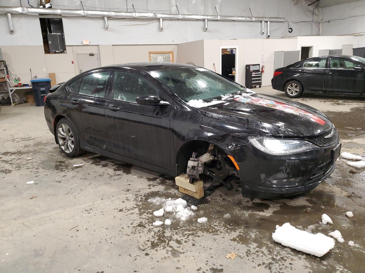 2015 Chrysler 200 VIN 1C3CCCBG2FN551384 Copart auction photo, undercarriage / all over damage thumbnail 4