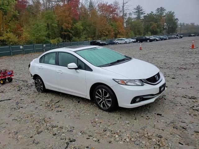 2013 Honda Civic VIN 19XFB2F94DE053531 Copart auction photo, rear end damage thumbnail 11