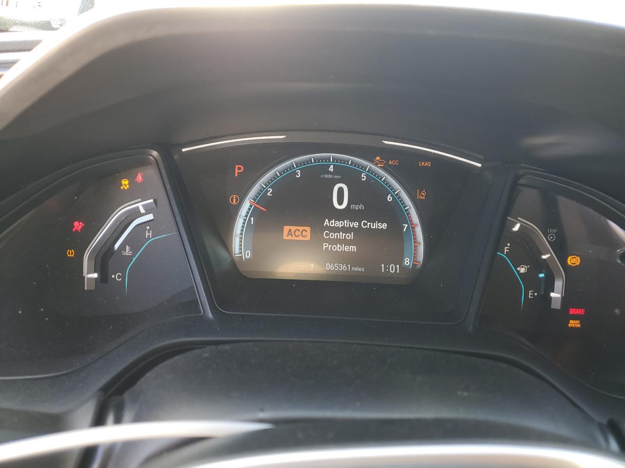 2019 Honda Civic VIN 19XFC2F67KE048596 Copart auction photo, front end damage thumbnail 9