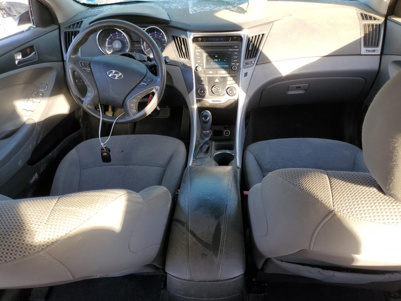 2014 Hyundai Sonata VIN 5NPEB4AC5EH906025 Copart auction photo, vandalism / front end damage thumbnail 8