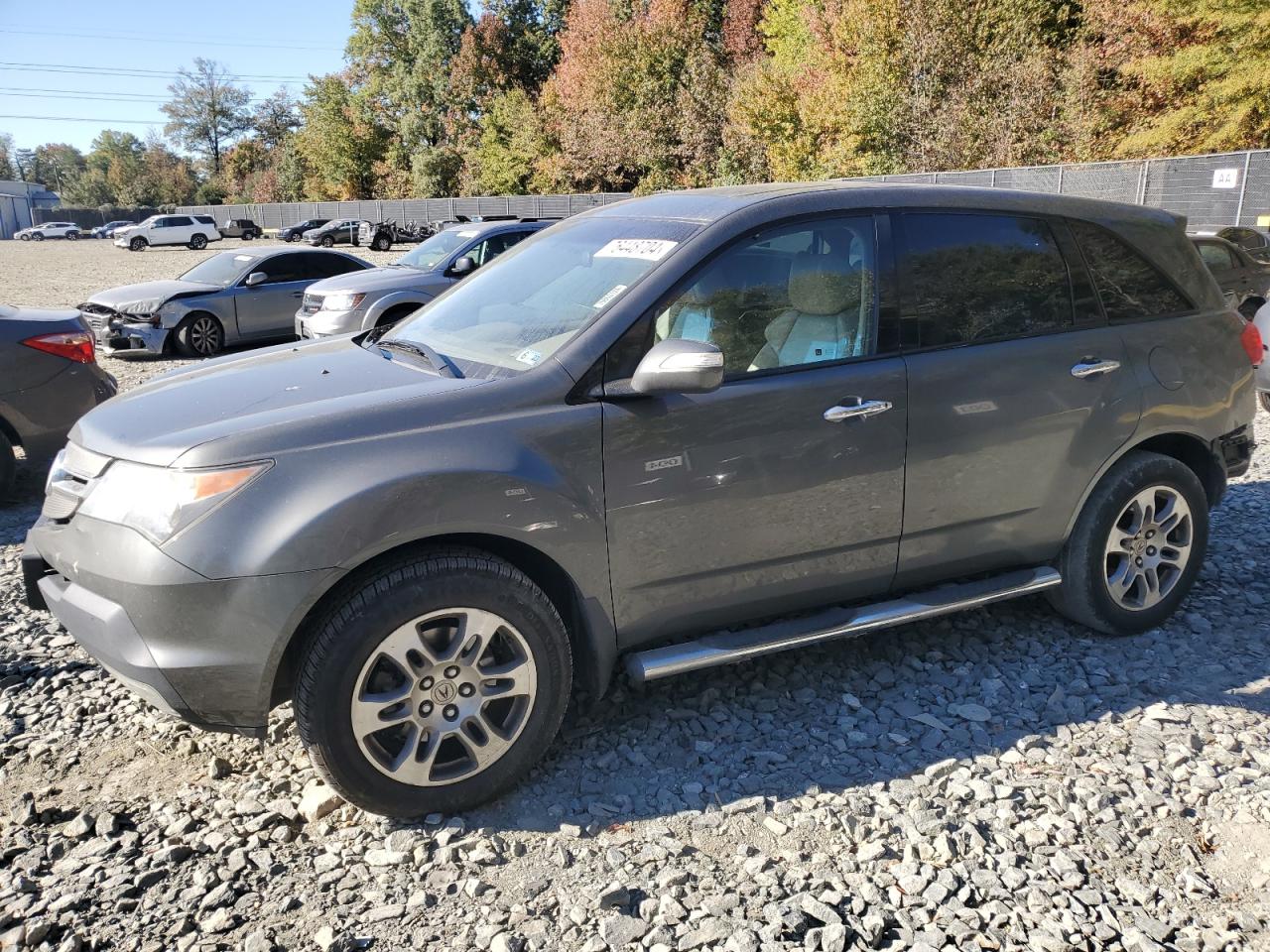 2007 Acura MDX VIN 2HNYD28437H528142