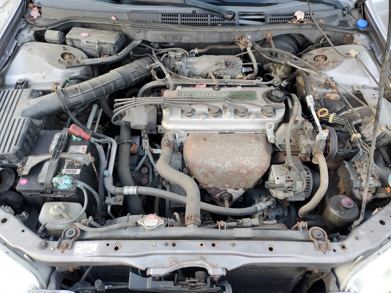 2000 Honda Accord VIN JHMCG6682YC034183 Copart auction photo, side / top/roof damage thumbnail 11