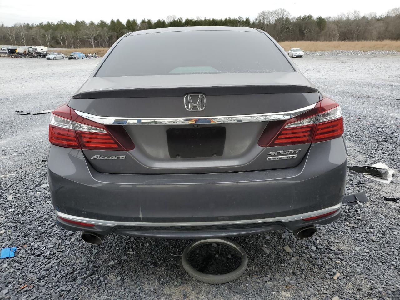2017 Honda Accord VIN 1HGCR2F18HA012337 Copart auction photo, front end damage thumbnail 6
