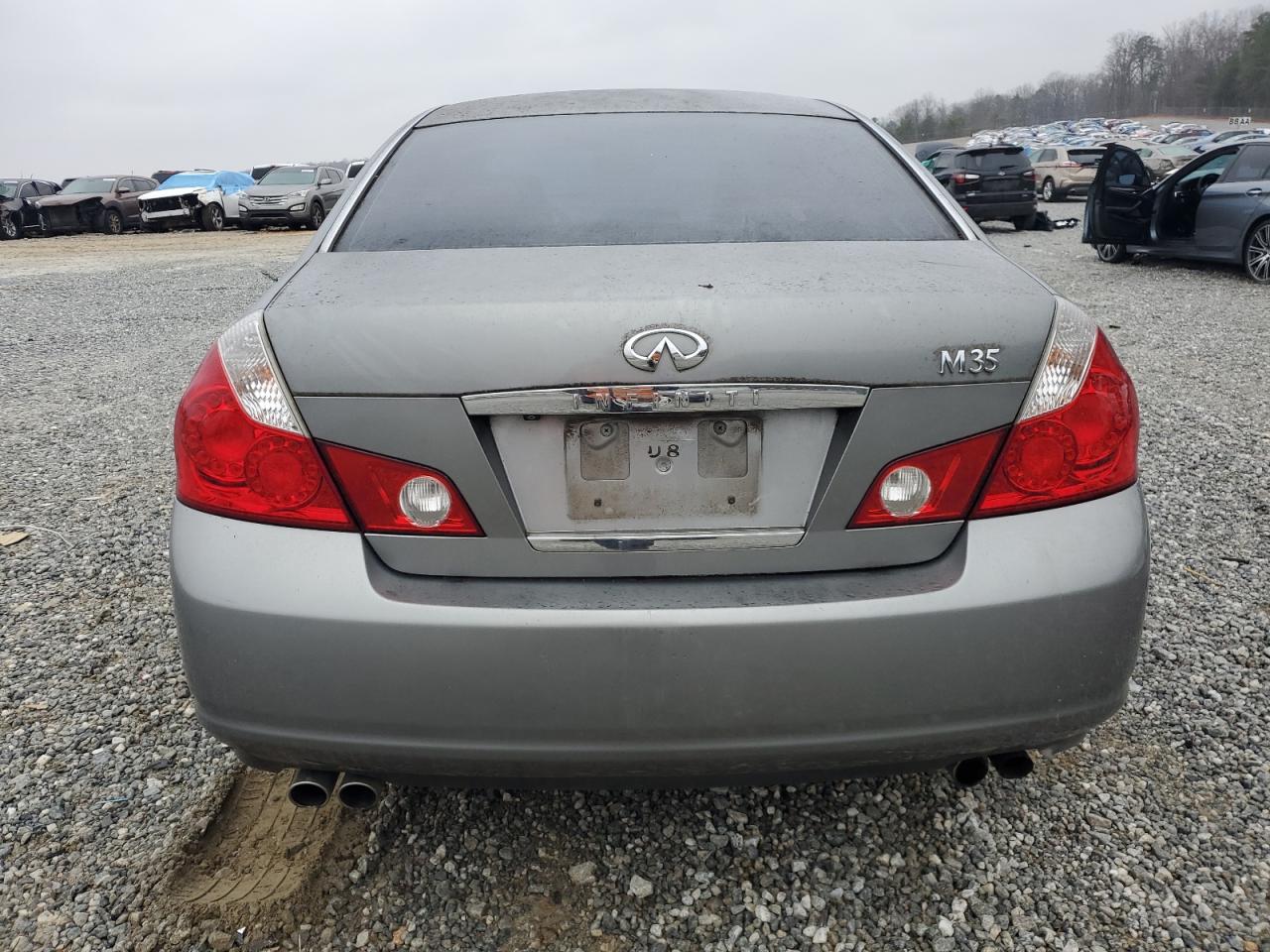2007 Infiniti M VIN JNKAY01E07M313297 Copart auction photo, front end / rear end damage thumbnail 6