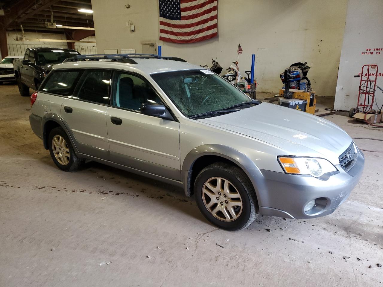 2007 Subaru Outback VIN 4S4BP61C277323513 Copart auction photo, front end damage thumbnail 4