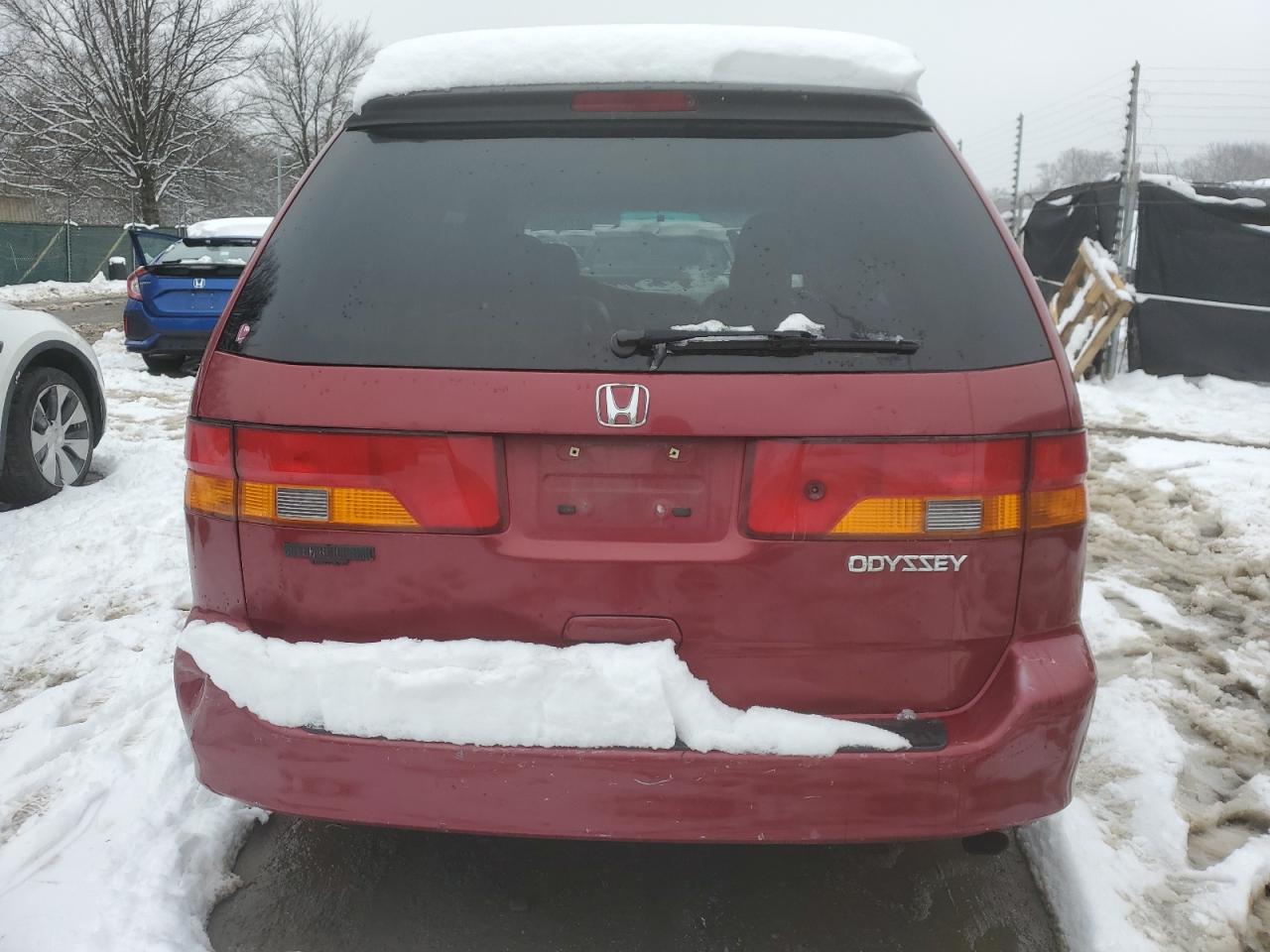 2004 Honda Odyssey VIN 5FNRL18974B044267 Copart auction photo, all over / undercarriage damage thumbnail 6