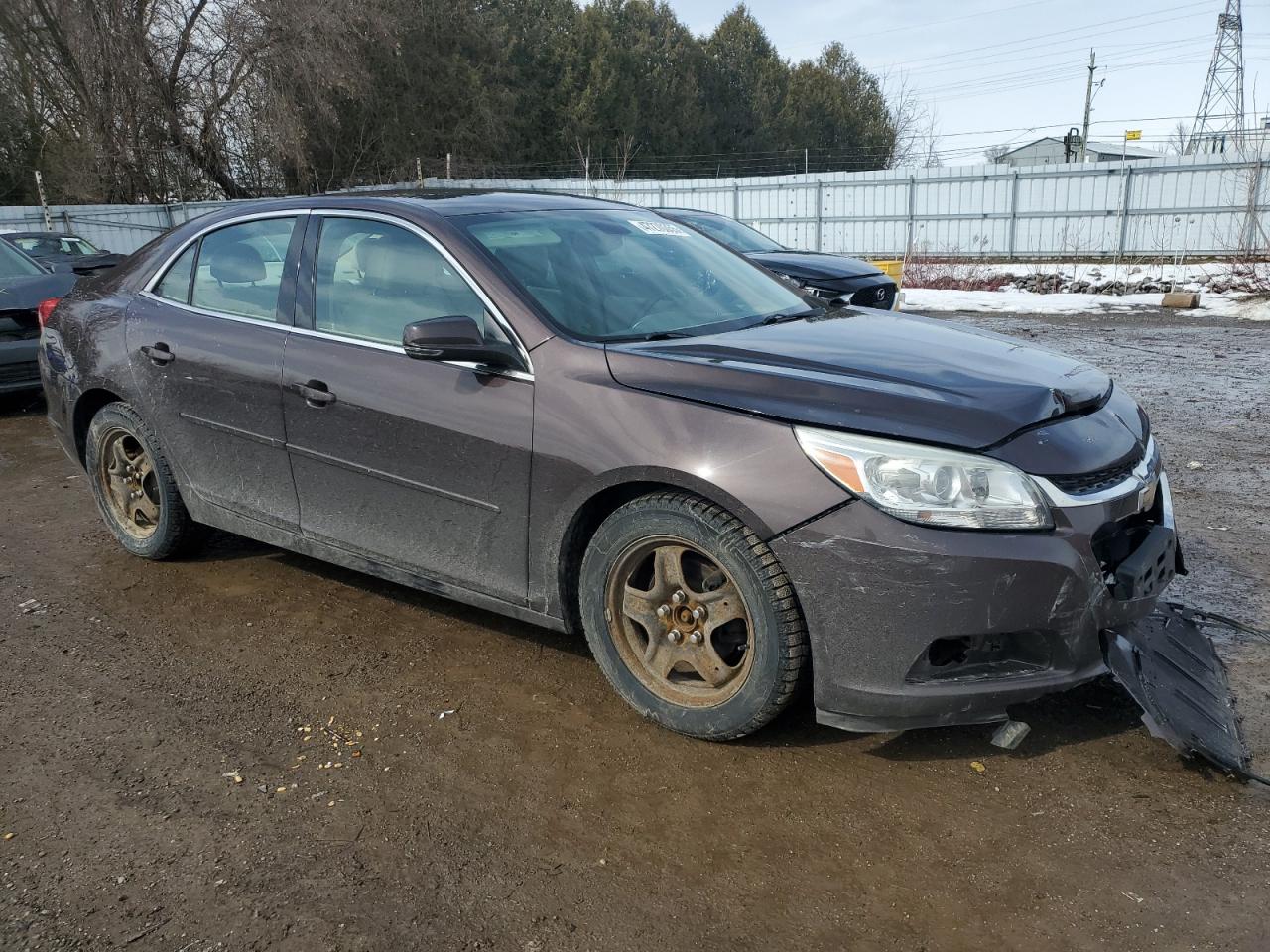 2015 Chevrolet Malibu VIN 1G11C5SL2FF213336 Copart auction photo, front end / undercarriage damage thumbnail 4