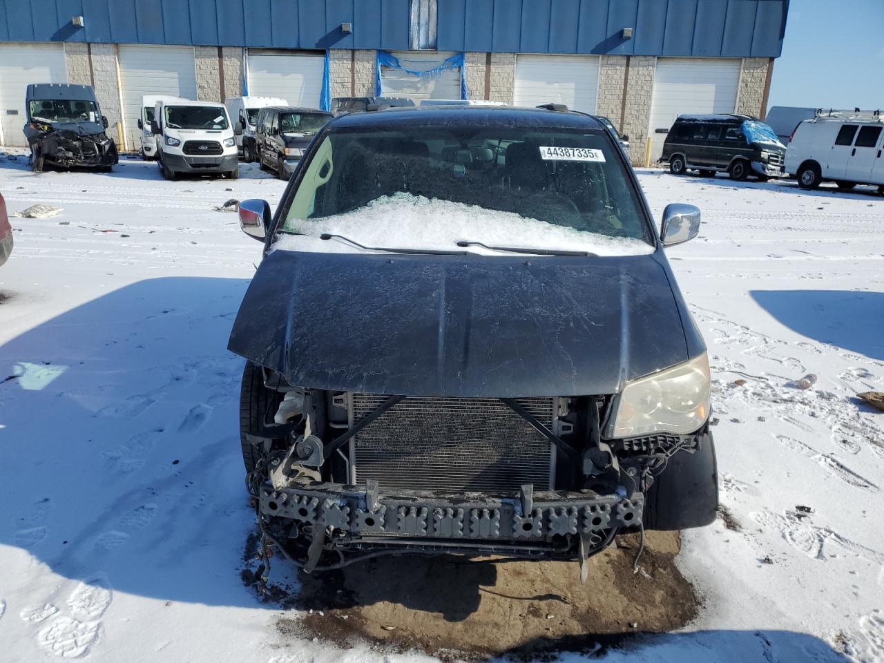 2012 Chrysler Town & Country VIN 2C4RC1CG7CR363466 Copart auction photo, front end damage thumbnail 5