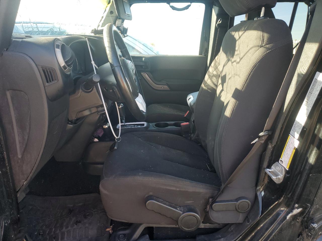 2017 Jeep Wrangler VIN 1C4BJWDG5HL519698 Copart auction photo, side / rear end damage thumbnail 7