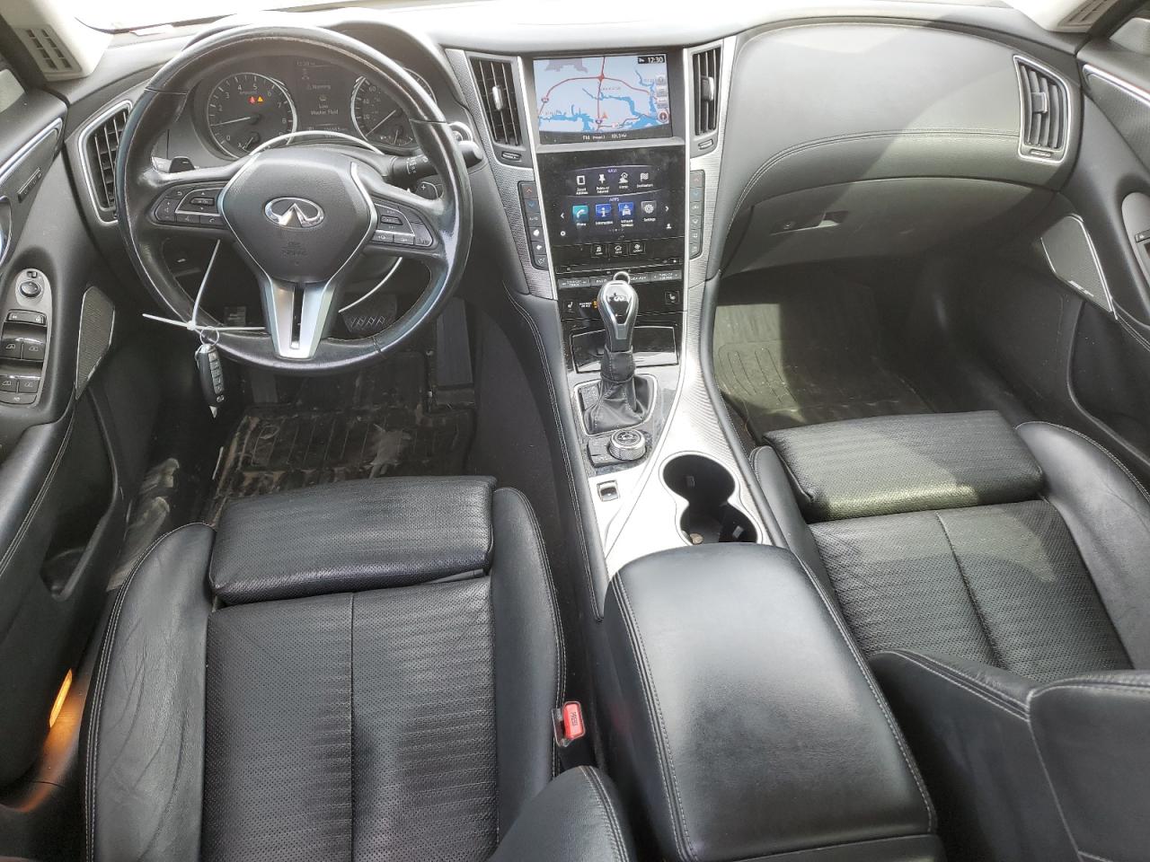 2019 Infiniti Q50 VIN JN1EV7AP2KM518427 Copart auction photo, rear end / front end damage thumbnail 8