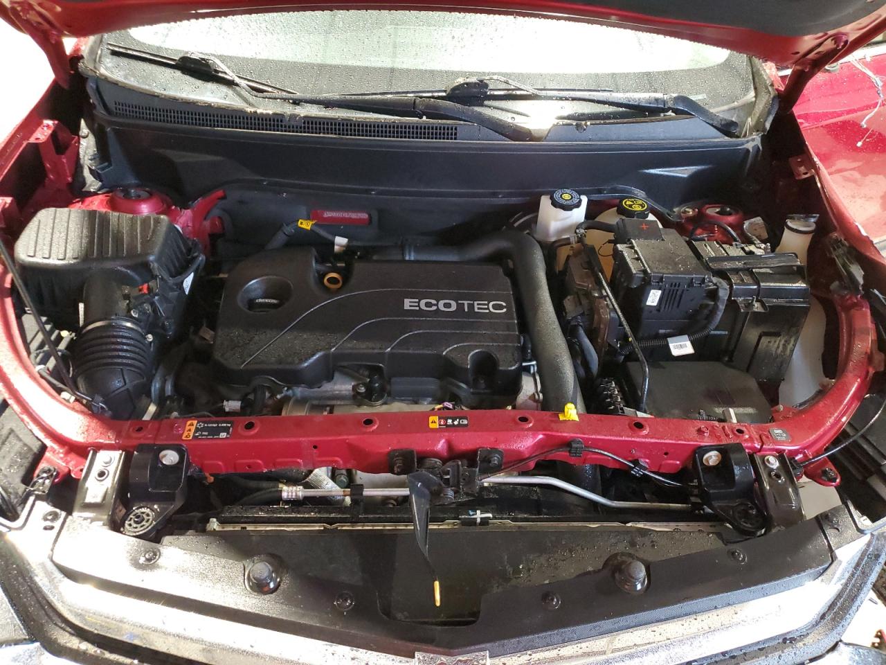 2018 Chevrolet Equinox VIN 3GNAXVEV8JS627922 Copart auction photo, front end / side damage thumbnail 12