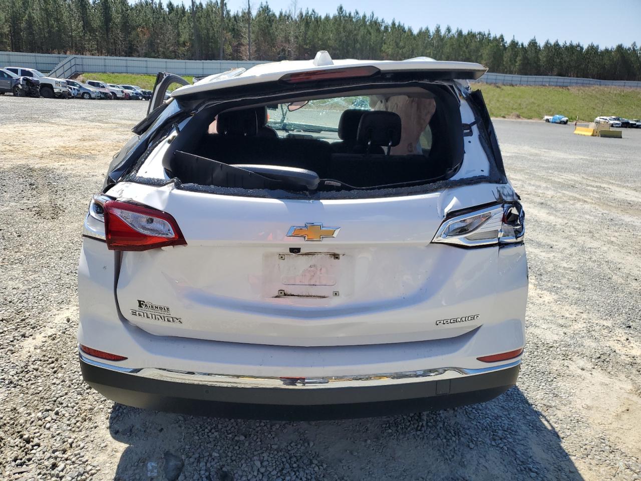 2020 Chevrolet Equinox VIN 3GNAXNEV0LS580730 Copart auction photo, all over damage thumbnail 6