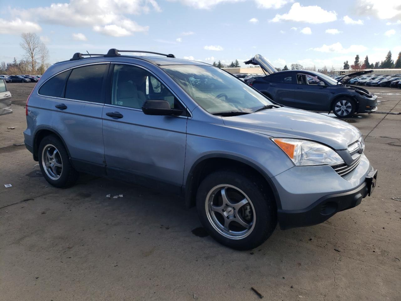 2009 Honda CR-V VIN JHLRE48539C001996 Copart auction photo, all over damage thumbnail 4