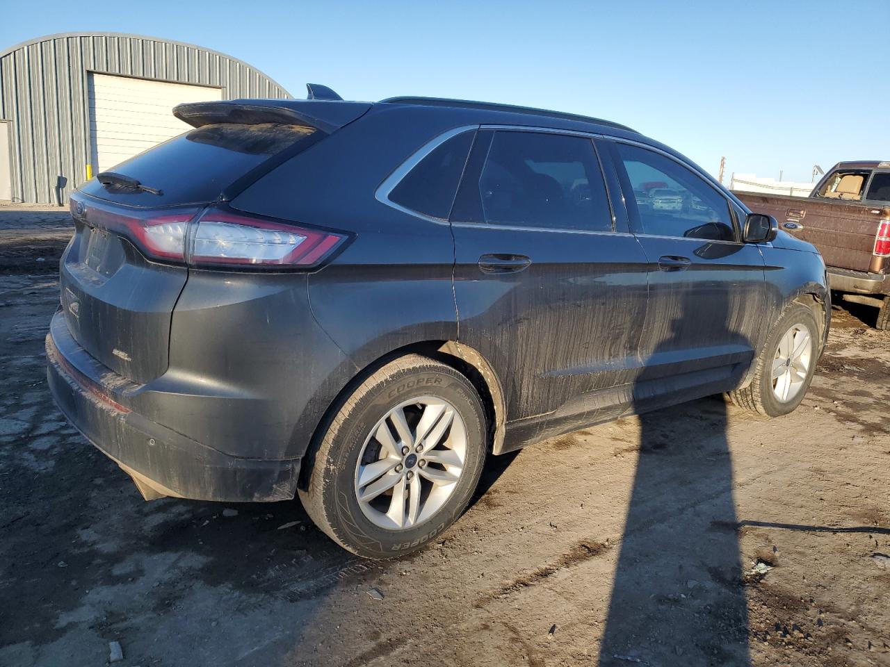 2018 Ford Edge VIN 2FMPK3J87JBB58796 Copart auction photo, side damage thumbnail 3