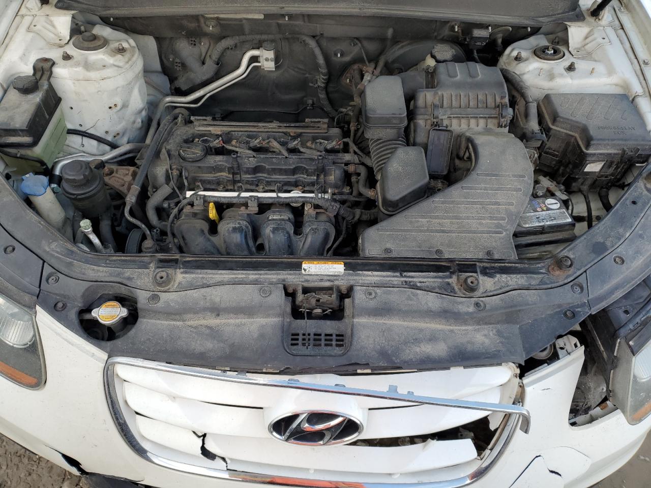 2010 Hyundai Santa Fe VIN 5NMSGDAB0AH373519 Copart auction photo, front end damage thumbnail 11