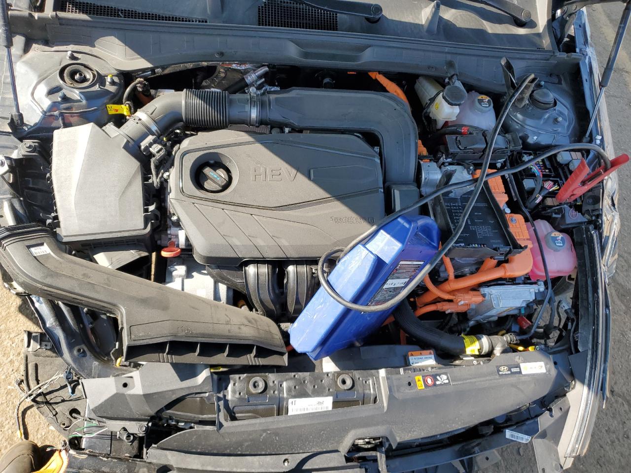 2023 Hyundai Sonata VIN KMHL24JJ3PA083557 Copart auction photo, rollover damage thumbnail 11