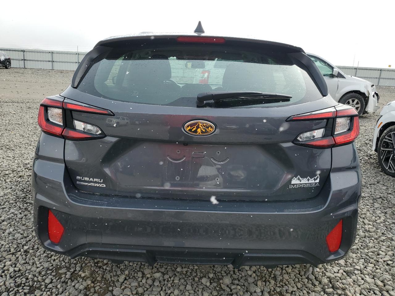 2024 Subaru Impreza VIN JF1GUABC3R8852220 Copart auction photo, front end / side damage thumbnail 6