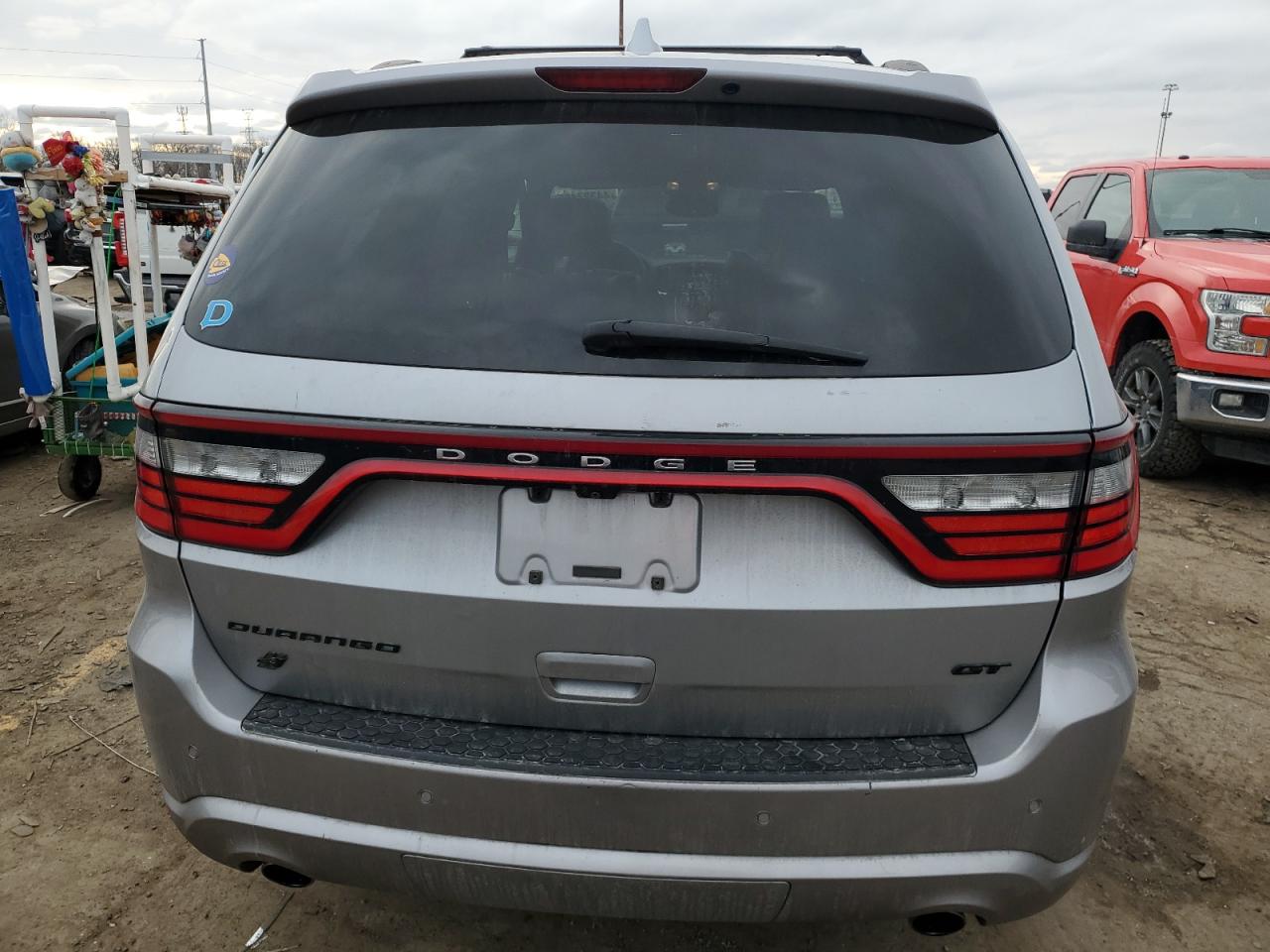 2018 Dodge Durango VIN 1C4RDJDG1JC271772 Copart auction photo, front end / side damage thumbnail 6