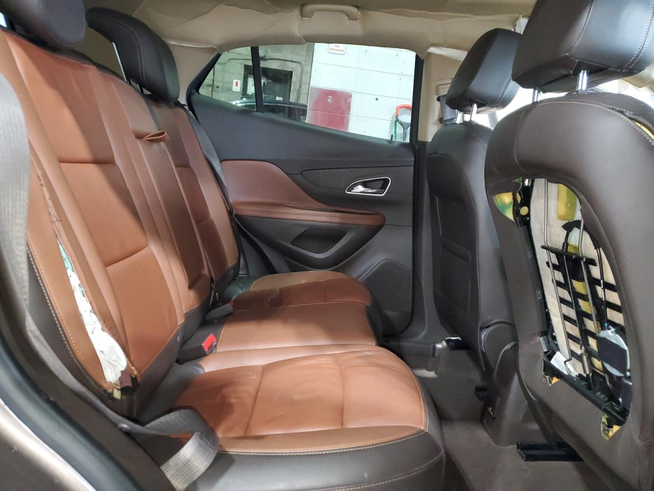 2014 Buick Encore VIN KL4CJHSB5EB661570 Copart auction photo, side / rear end damage thumbnail 11