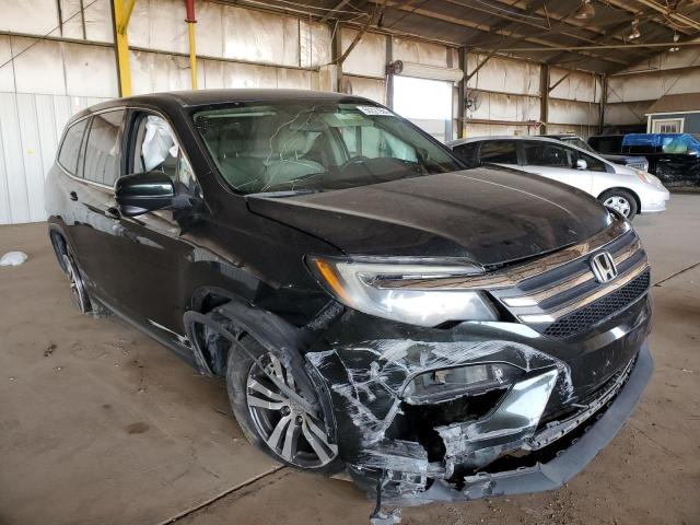 2018 Honda Pilot VIN 5FNYF5H3XJB025505 Copart auction photo, side / front end damage thumbnail 4