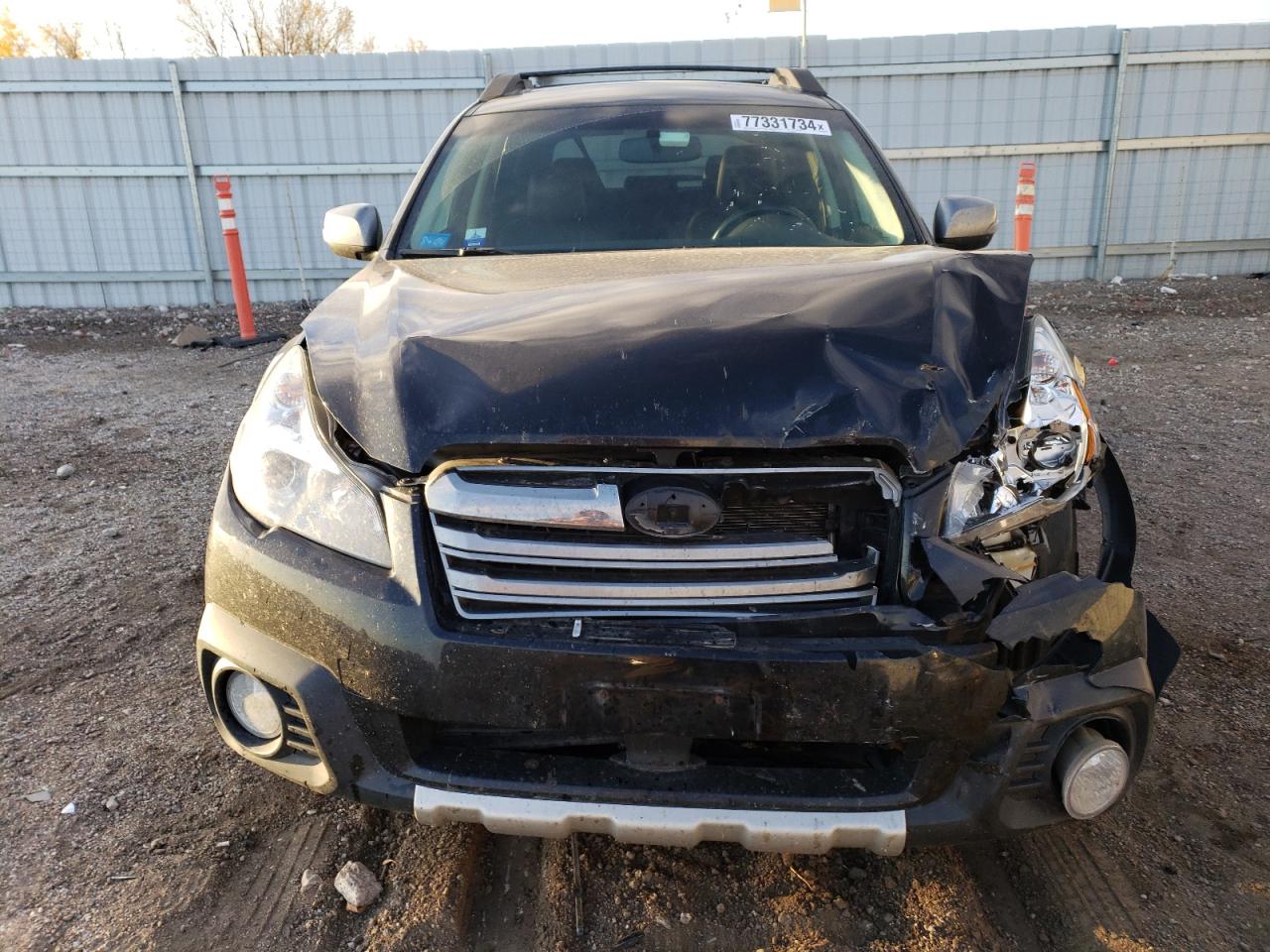 2013 Subaru Outback VIN 4S4BRCSC6D3320169 Copart auction photo, front end damage thumbnail 5