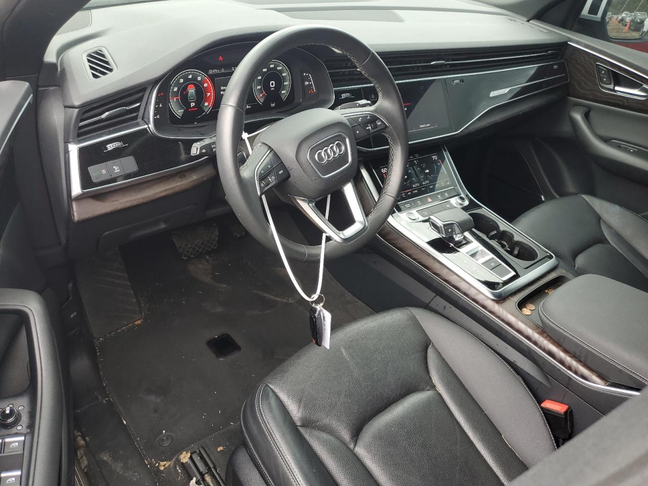 2021 Audi Q8 VIN WA1EVAF18MD004657 Copart auction photo, front end damage thumbnail 8