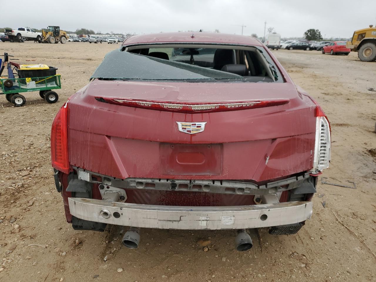 2016 Cadillac ATS VIN 1G6AH5RX9G0103246 Copart auction photo, all over damage thumbnail 6
