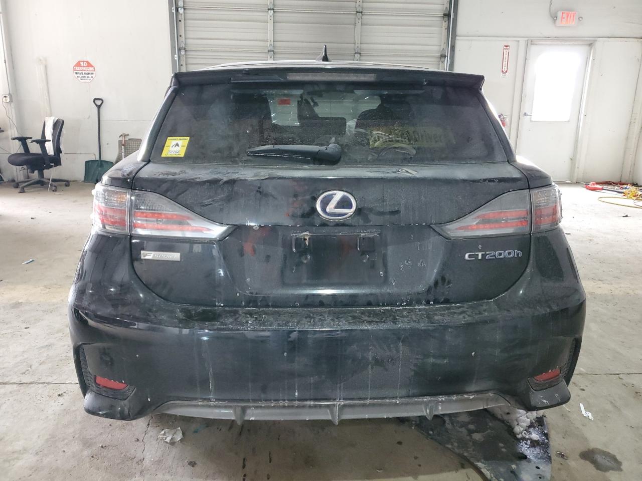 2015 Lexus CT VIN JTHKD5BHXF2237118 Copart auction photo, front end / side damage thumbnail 6