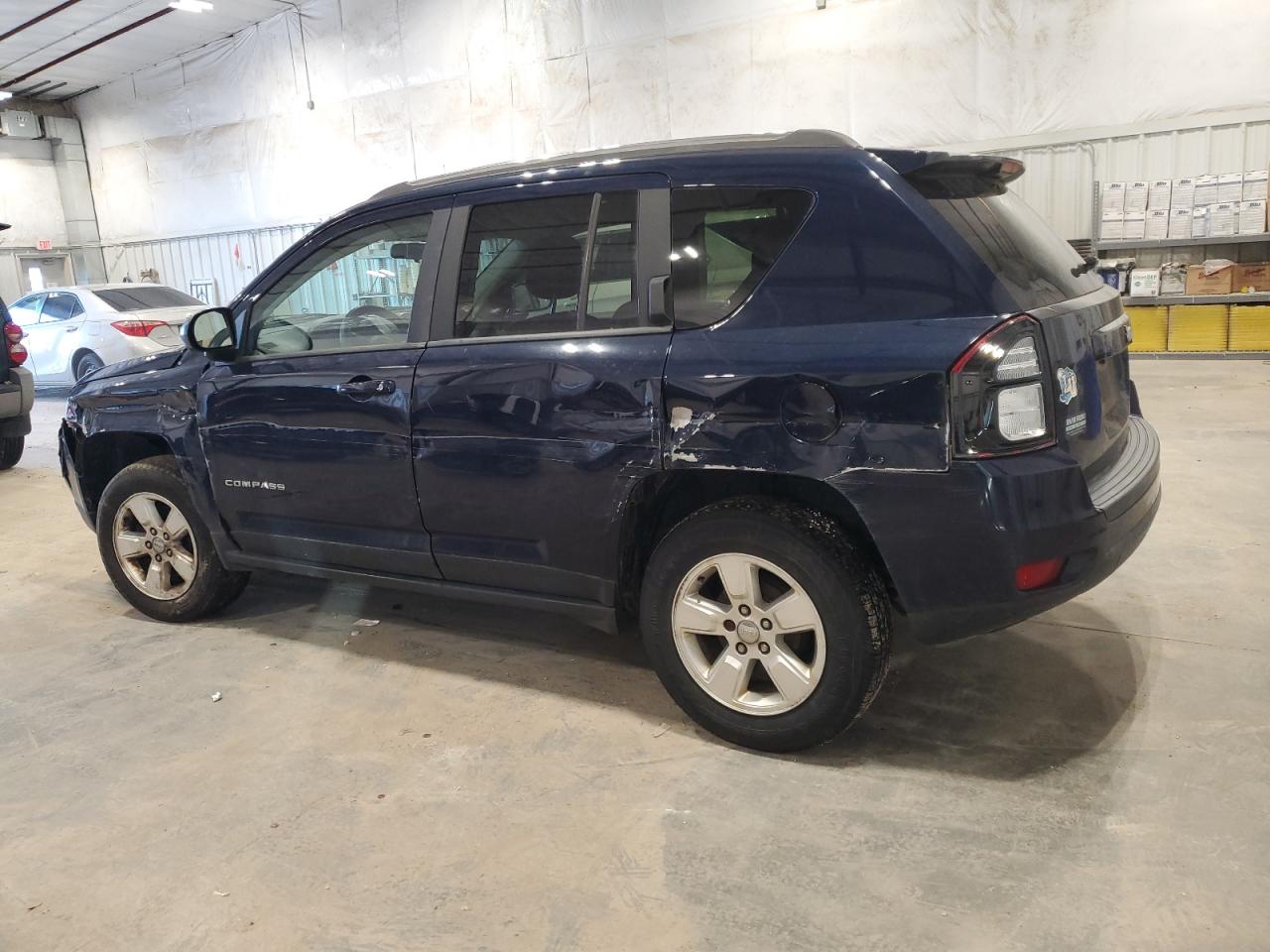 2014 Jeep Compass VIN 1C4NJCBA1ED719039 Copart auction photo, all over damage thumbnail 2