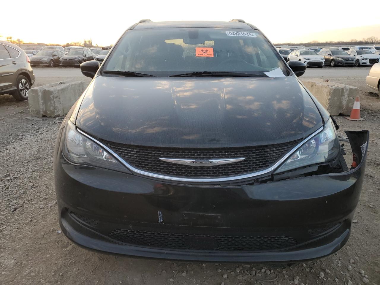 2021 Chrysler Voyager VIN 2C4RC1DG7MR538864 Copart auction photo, front end damage thumbnail 5