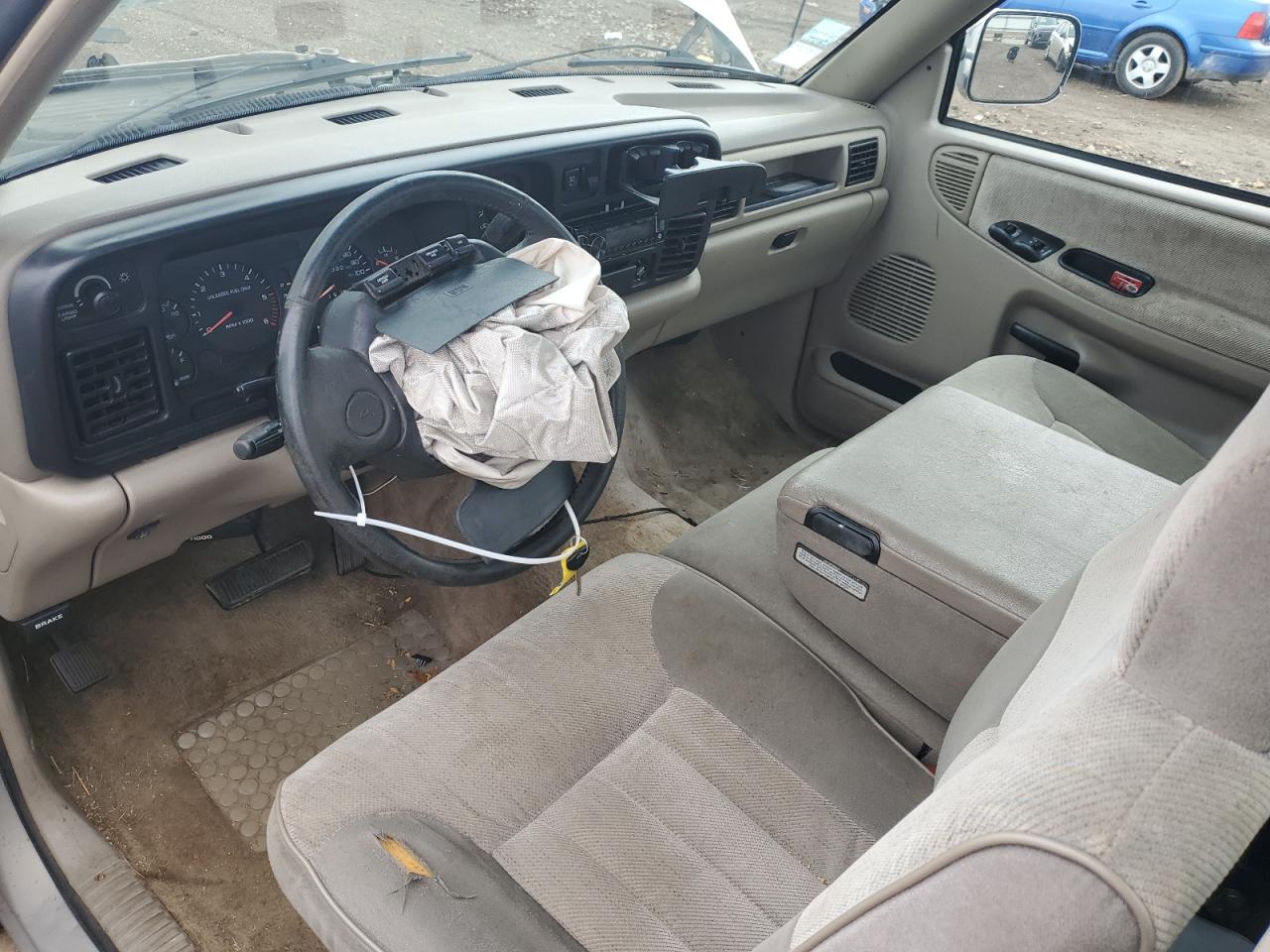 1994 Dodge RAM VIN 1B7HC16Y8RS556409 Copart auction photo, front end damage thumbnail 8