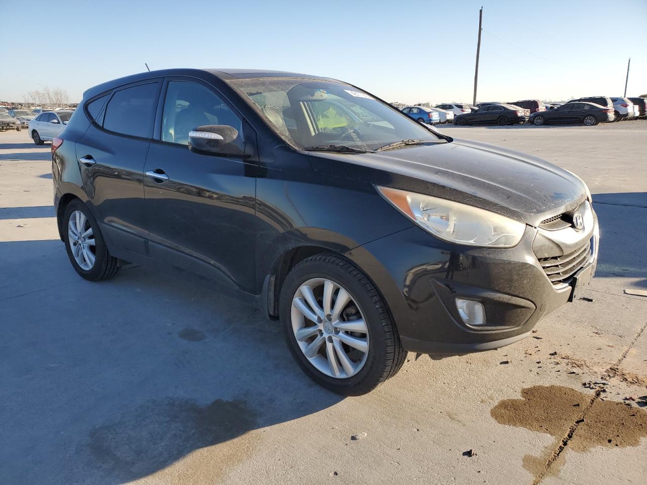 2012 Hyundai Tucson VIN KM8JU3AC7CU498015 Copart auction photo, minor dent/scratches damage thumbnail 4