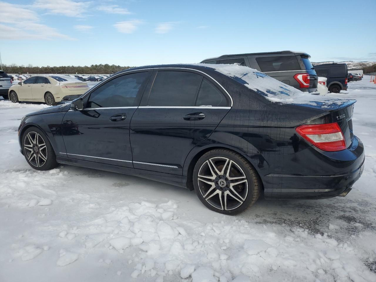 2011 Mercedes-Benz C-klasse VIN WDDGF5GB2BF644025 Copart auction photo, mechanical / minor dent/scratches damage thumbnail 2