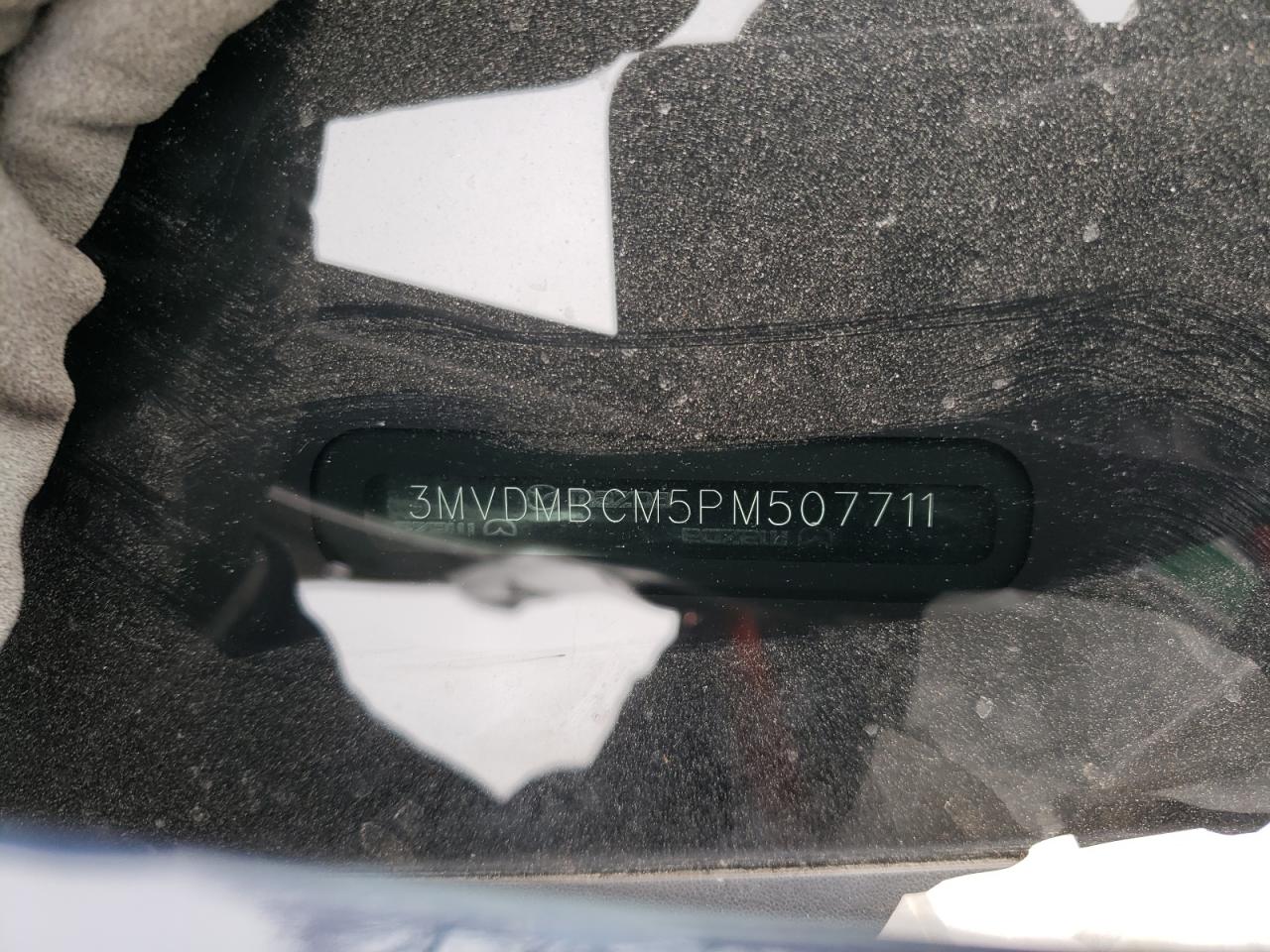 2023 Mazda CX-30 VIN 3MVDMBCM5PM507711 Copart auction photo, side damage thumbnail 13