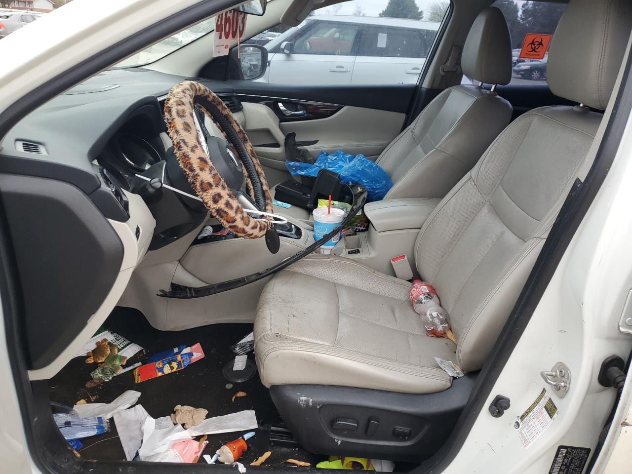 2019 Nissan Rogue VIN JN1BJ1CP6KW523594 Copart auction photo, all over damage thumbnail 7