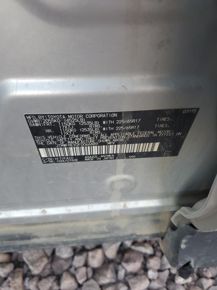 2015 Toyota RAV 4 VIN JTMWFREV2FD066889 Copart auction photo, front end damage thumbnail 13