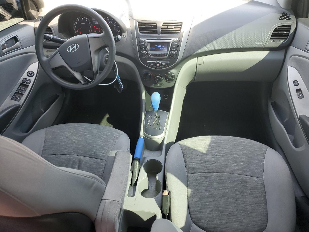 2016 Hyundai Accent VIN KMHCT4AE2GU071785 Copart auction photo, rear end / side damage thumbnail 8