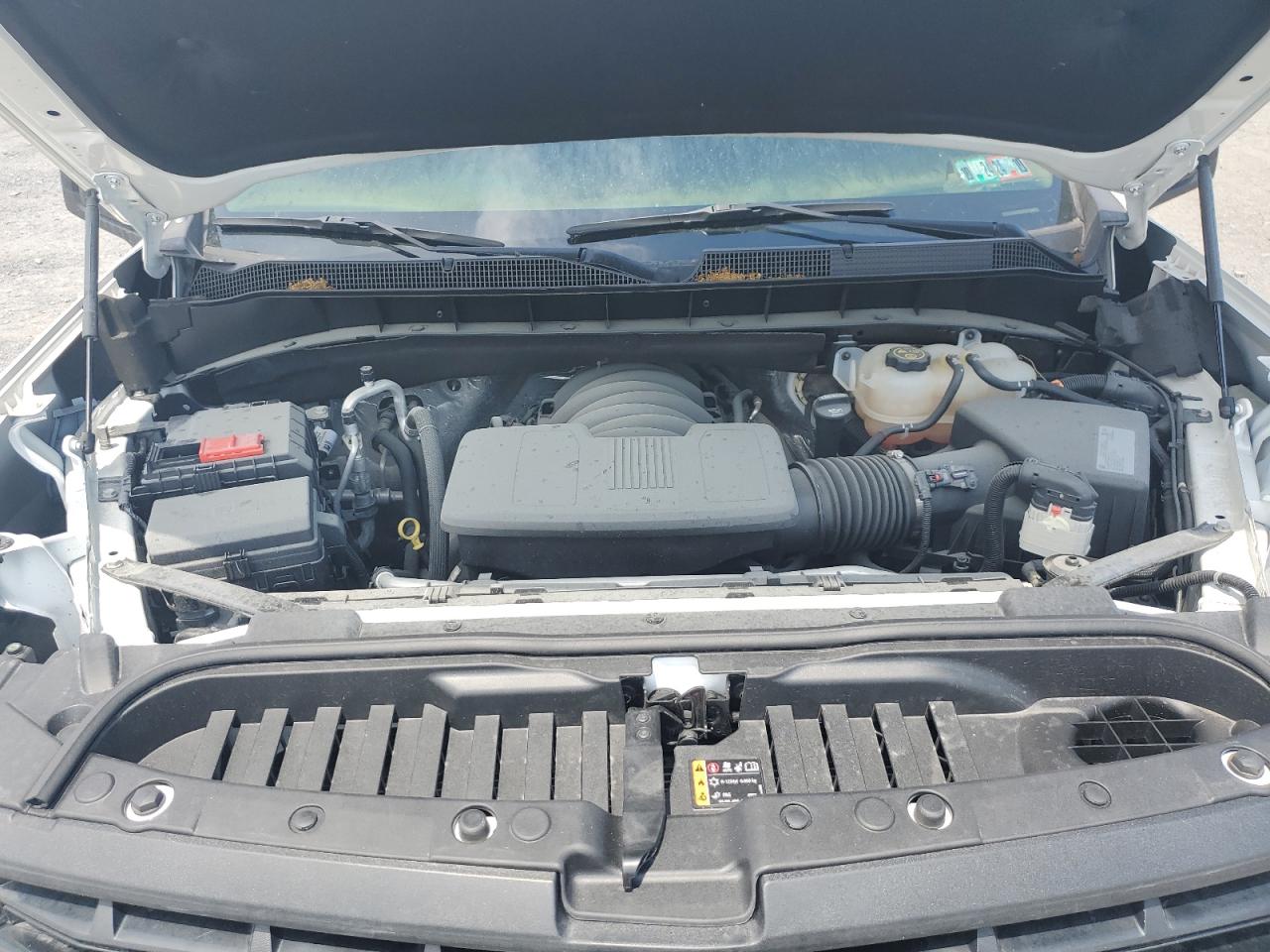 2021 Chevrolet Silverado VIN 1GCPYFEL9MZ352685 Copart auction photo, burn - interior / burn damage thumbnail 11