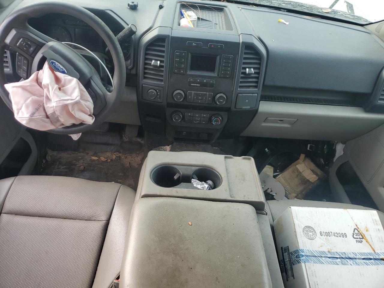 2020 Ford F-150 VIN 1FTEW1E5XLFA34821 Copart auction photo, front end / side damage thumbnail 8