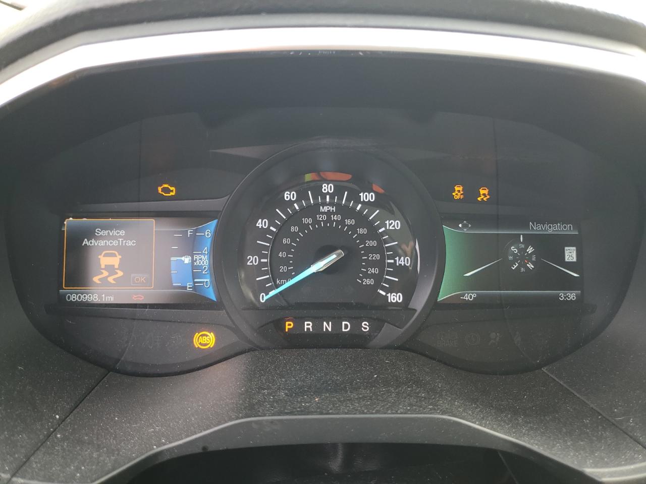 2015 Ford Edge VIN 2FMTK4K8XFBB72573 Copart auction photo, side / rear end damage thumbnail 9