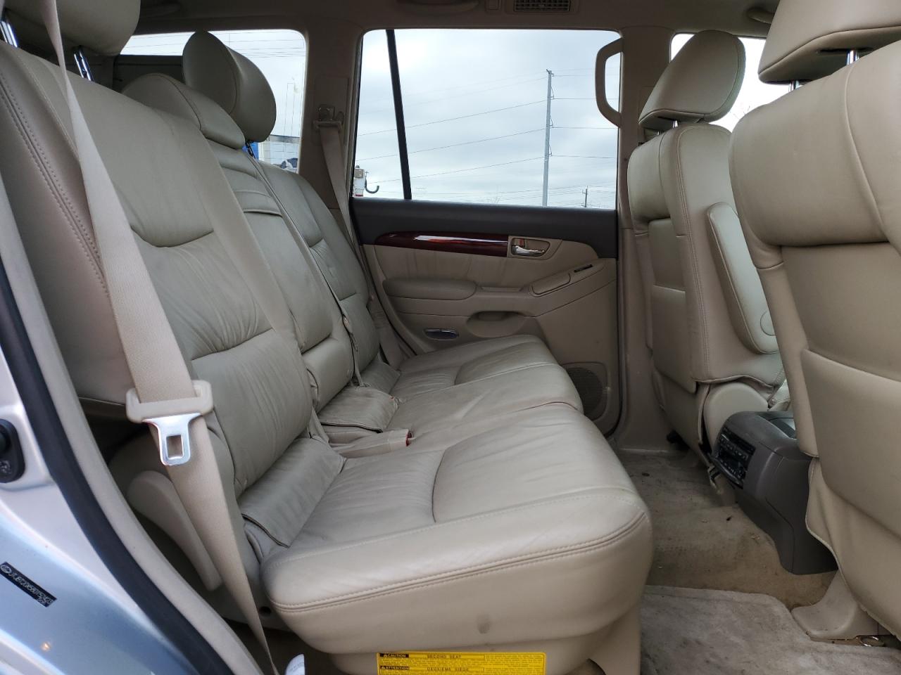 2008 Lexus GX VIN JTJBT20X580152423 Copart auction photo, side / front end damage thumbnail 12
